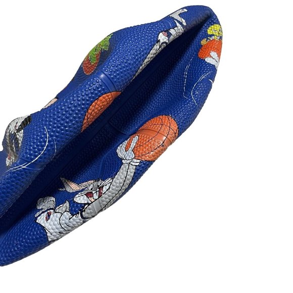 Vtg SPACE JAM Bugs Bunny 1996 Warner Bros Dole Basketball Ball Not Pumped Yet - Picture 8 of 9